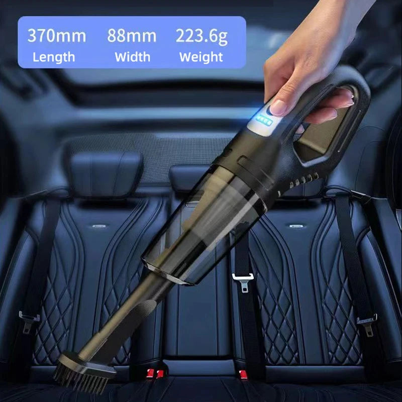Wireless Vacuum Cleaner Car Mounted Multifunctional Handheld Vacuum Cleaner Strong Suction Rechargeable Car Home Dual-Use